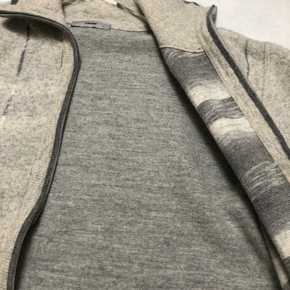 Yamuk argyle cardigan